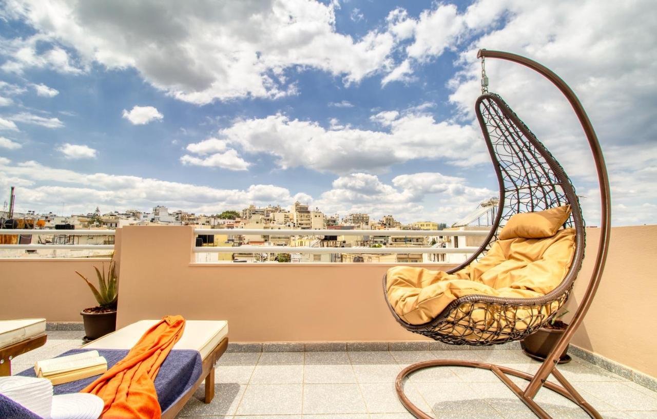 Luxury Penthouse Apartment Near The City Center Heraclión Exterior foto